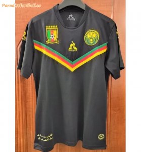 2021-22 Cameroon Black Soccer Jersey Shirt
