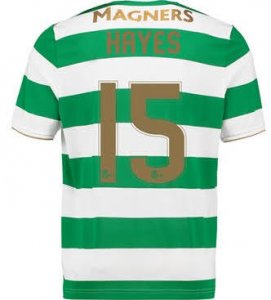 2017-18 Celtic Hayes #15 Home Soccer Shirt