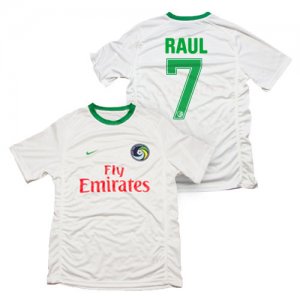 2015-16 New York Cosmos Raul #7 Home Soccer Jersey