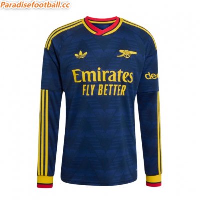 2026-27 Arsenal Away Long Sleeve Soccer Jersey Shirt