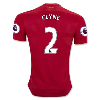 2016-17 Liverpool 2 CLYNE Home Soccer Jersey