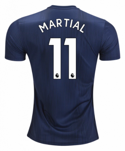 2018-19 Manchester United Third Soccer Jersey Shirt Anthony Martial #11