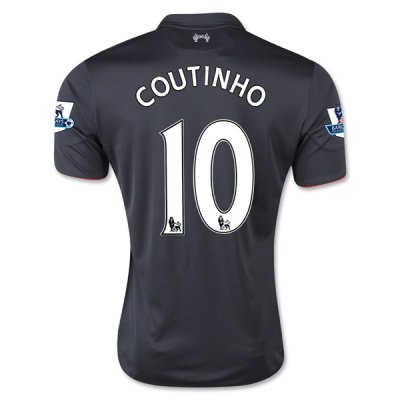 2015-16 Liverpool COUTINHO #10 Third Soccer Jersey