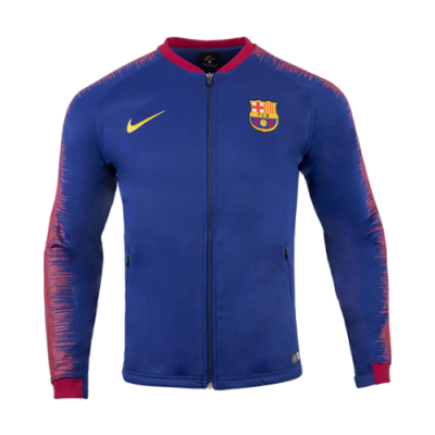 18-19 Barcelona Navy V-Neck Training Jacket
