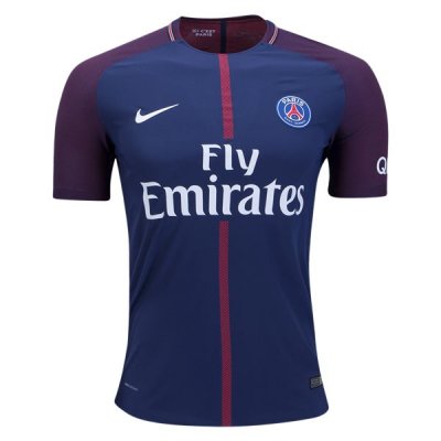 2017-18 Psg Home Soccer Jersey Player Version