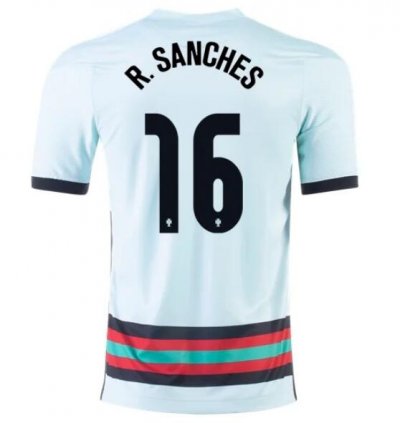 2020 EURO Portugal Away Soccer Jersey Shirt RENATO SANCHES #16