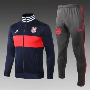2017-18 Bayern Munchen Navy Red Training Suit