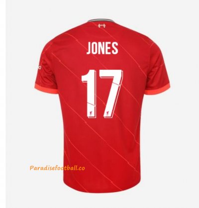 2021-22 Liverpool Cup Home Soccer Jersey Shirt with JONES 17 printing