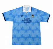 1989-1991 SSC Lazio Retro Home Soccer Jersey Shirt