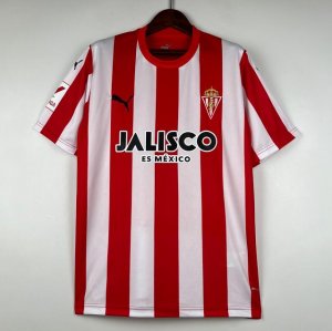 2023-24 Sporting Gijon Home Soccer Jersey Shirt