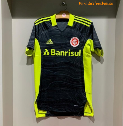 2021-22 SC Internacional Black Goalkeeper Soccer Jersey Shirt