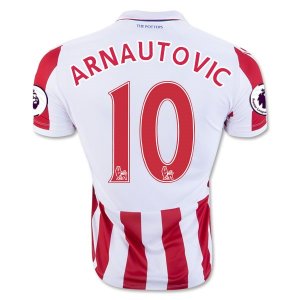 2016-17 Stoke City 10 ARNAUTOVIC Home Soccer Jersey
