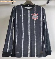 2021-22 SC Corinthians Long Sleeve Away Soccer Jersey Shirt Player Version
