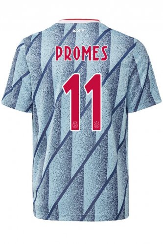 2020-21 Ajax Away Soccer Jersey Shirt Quincy Promes #11