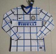 2020-21 Inter Milan Long Sleeve Away Soccer Jersey Shirt