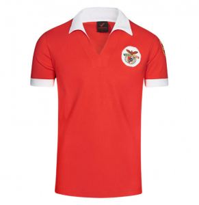 1960-61 Benfica Retro Home Soccer Jersey Shirt