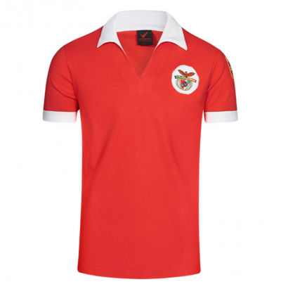 1960-61 Benfica Retro Home Soccer Jersey Shirt