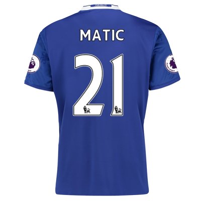 2016-17 Chelsea 21 MATIC Home Soccer Jersey