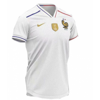 2019 World Cup France White Centenary Soccer Jersey Shirt 2019 World Cup France White Centenary Soccer Jersey Shirt