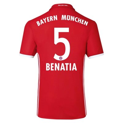 2016-17 Bayern Munich 5 BENATIA Home Soccer Jersey