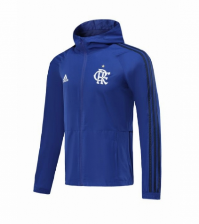 2019-20 Flamengo Blue Windbreaker Jacket