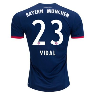 2017-18 Bayern Munich Vidal#23 Away Soccer Jersey