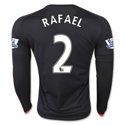 2015-16 Manchester United RAFAEL 2 LS Third Soccer Jersey