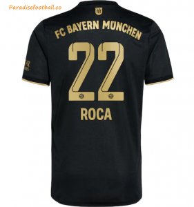 2021-22 FC Bayern Munchen Away Soccer Jersey Shirt with Roca 22 printing