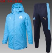 2020-21 Marseille Blue Cotton Warn Coat Kits