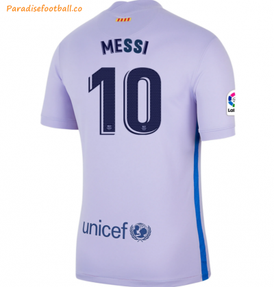 2021-22 Barcelona Away Soccer Jersey Shirt with LIONEL MESSI 10 printing