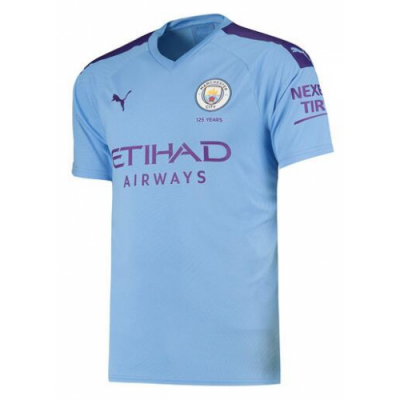 2019-20 Manchester City Home Soccer Jersey Shirt