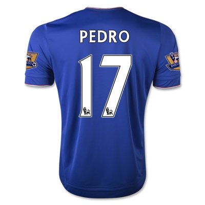 2015-16 Chelsea PEDRO 17 Home Soccer Jersey