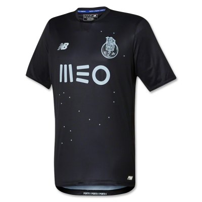 2016-17 FC Porto Black Away Soccer Jersey