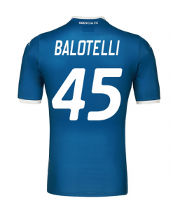 2019-20 Brescia Calcio Home Soccer Jersey Shirt BALOTELLI #45