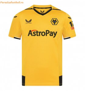 2022-23 Wolverhampton Wanderers Home Soccer Jersey Shirt