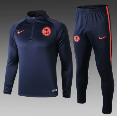 2018-19 Club America Royal Blue Training Suit