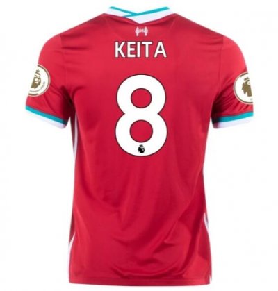 2020-21 Liverpool Home Soccer Jersey Shirt NABY KEITA #8