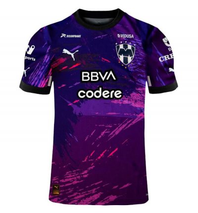 2022-23 Monterrey Purple Third Away Soccer Jersey Shirt