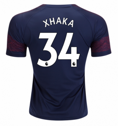 2018-19 Arsenal Away Soccer Jersey Shirt Granit Xhaka #34