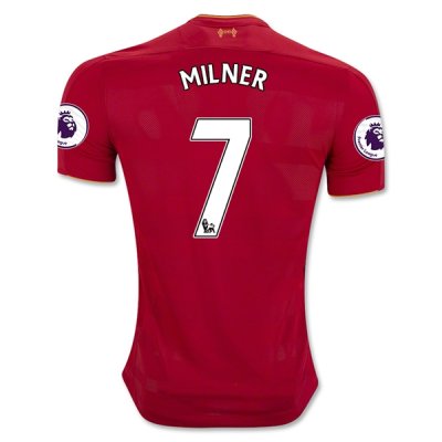 2016-17 Liverpool 7 MILNER Home Soccer Jersey