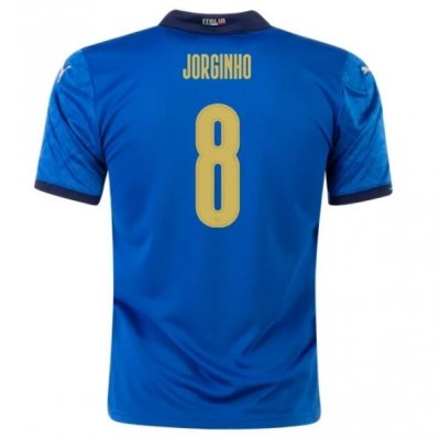 2020 EURO Italy Home Soccer Jersey Shirt JORGINHO 8
