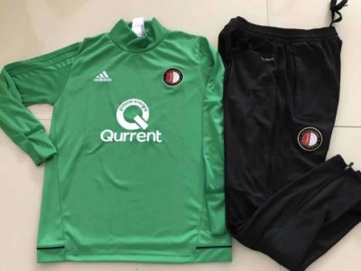 2017-18 Feyenoord Green Soccer Tracksuit