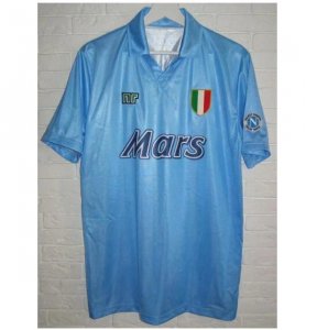 1990-91 Napoli Retro Home Soccer Jersey Shirt