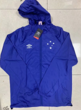 19-20 Cruzeiro Blue Authentic Woven Windrunner Jacket