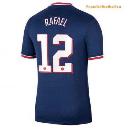 2021-22 Maillot PSG Domicile Cup Home Soccer Jersey Shirt Rafael 12 printing
