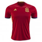 2016 Euro Spain Home Soccer Jersey