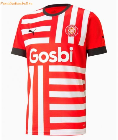 2022-23 Girona Home Soccer Jersey Shirt