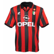 1996 AC Milan Retro Home Soccer Jersey Shirt