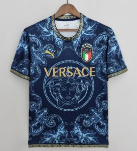 2022-23 Italy Navy Special Soccer Jersey Shirt