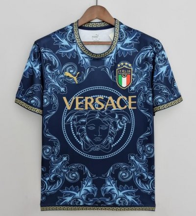 2022-23 Italy Navy Special Soccer Jersey Shirt